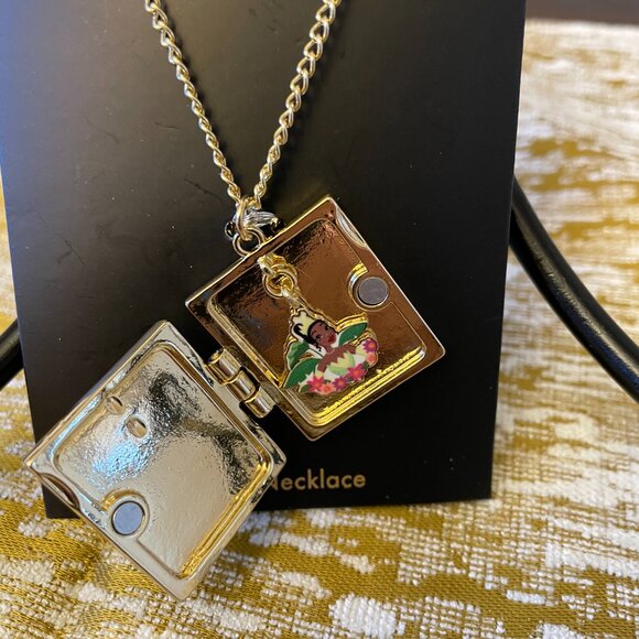 Disney The Princess And The Frog Storybook Locket Necklace - Picture 7 of 11